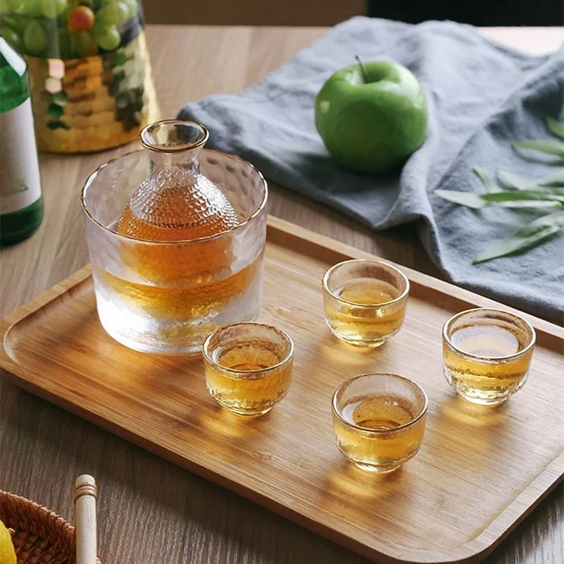 Wine To Beer - Glass Beer Cup Set Bar Accessories