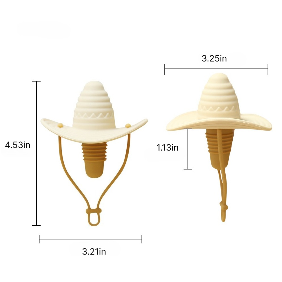 Cowboy Hat Wine Bottle Stopper - Wine Beer Hat review and price