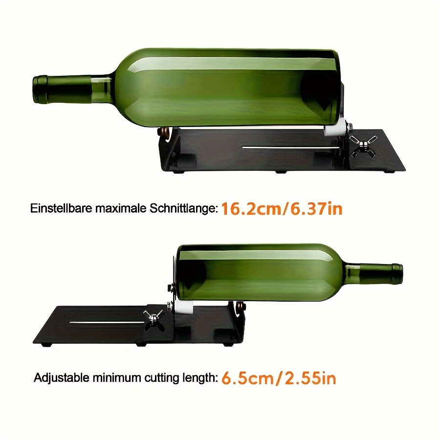 Adjustable Glass Bottle Cutter - Beer Wine Kit review and price