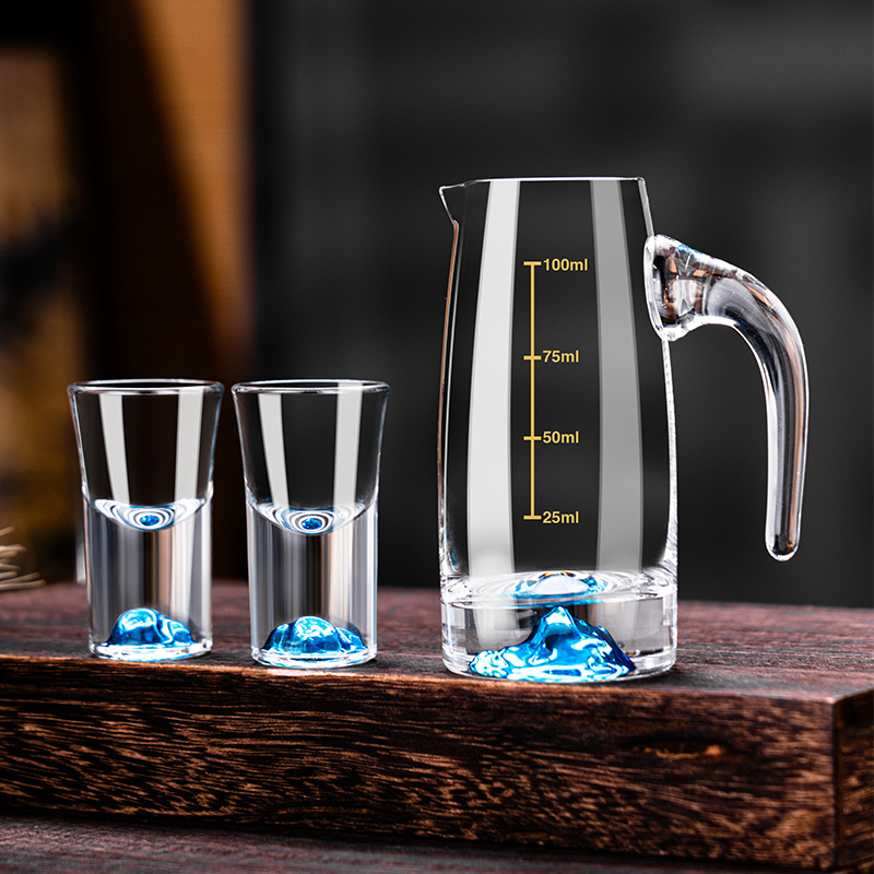 High-End Chinese Style Crystal - Wine Glass Set Crystal review and price
