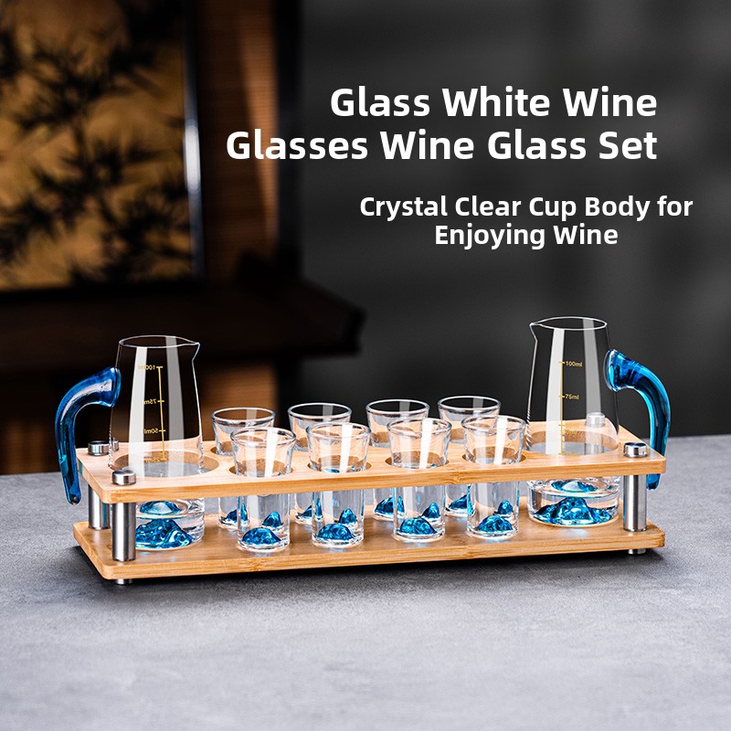 High-End Chinese Style Crystal - Wine Glass Set Crystal review and price