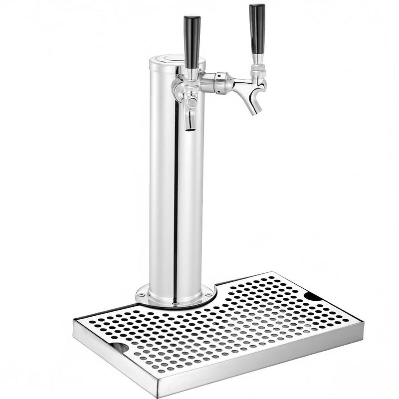 Kegerator Tower Kit, Dual Taps - Beer Wine Kit review and price