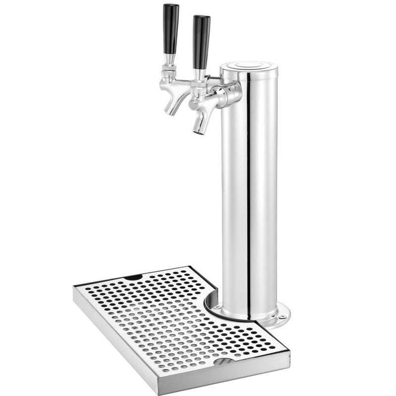 Kegerator Tower Kit, Dual Taps - Beer Wine Kit review and price