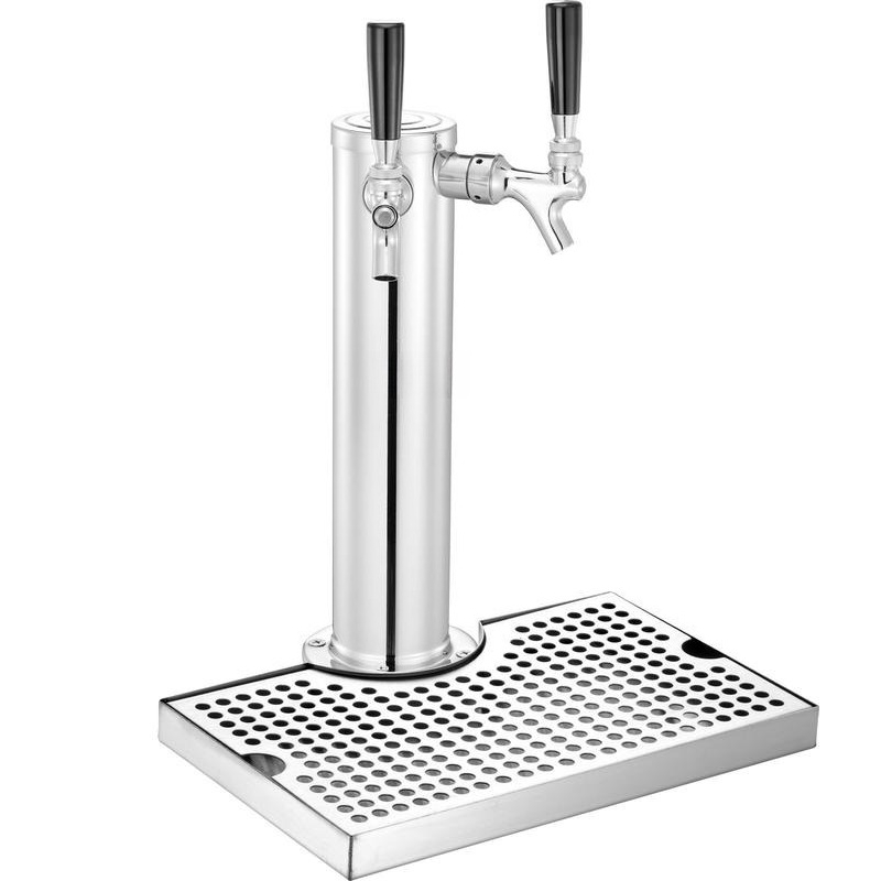 Kegerator Tower Kit, Dual Taps - Beer Wine Kit review and price