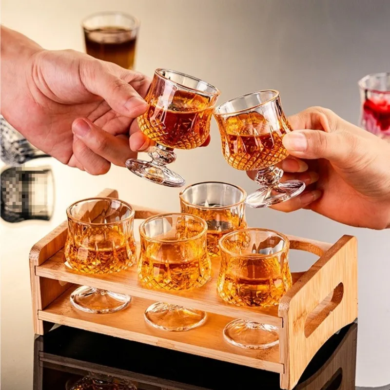 6pcs Shot Glass Wine Set Baiji - Wine Glass Set Crystal review and price