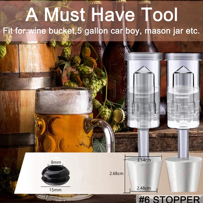 YLS-Fermentation Lids Airlock  - Beer Wine Kit review and price