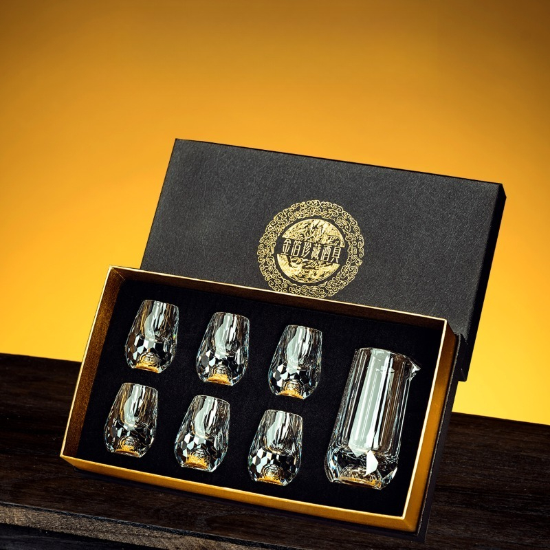 Crystal Diamond Cut Face Baiji - Wine Glass Set Crystal review and price