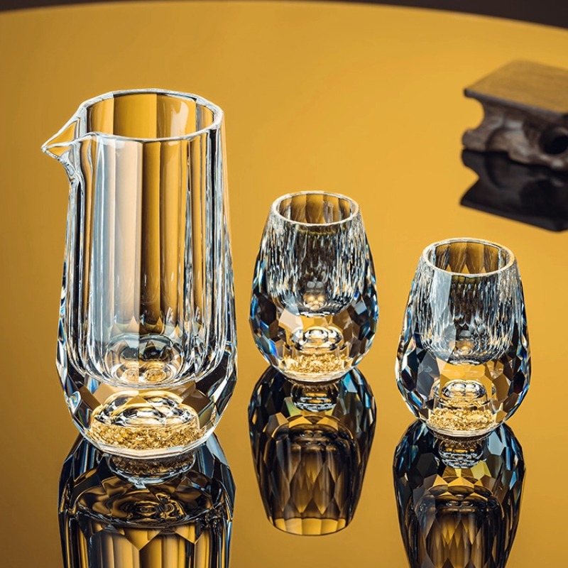 Crystal Diamond Cut Face Baiji - Wine Glass Set Crystal review and price