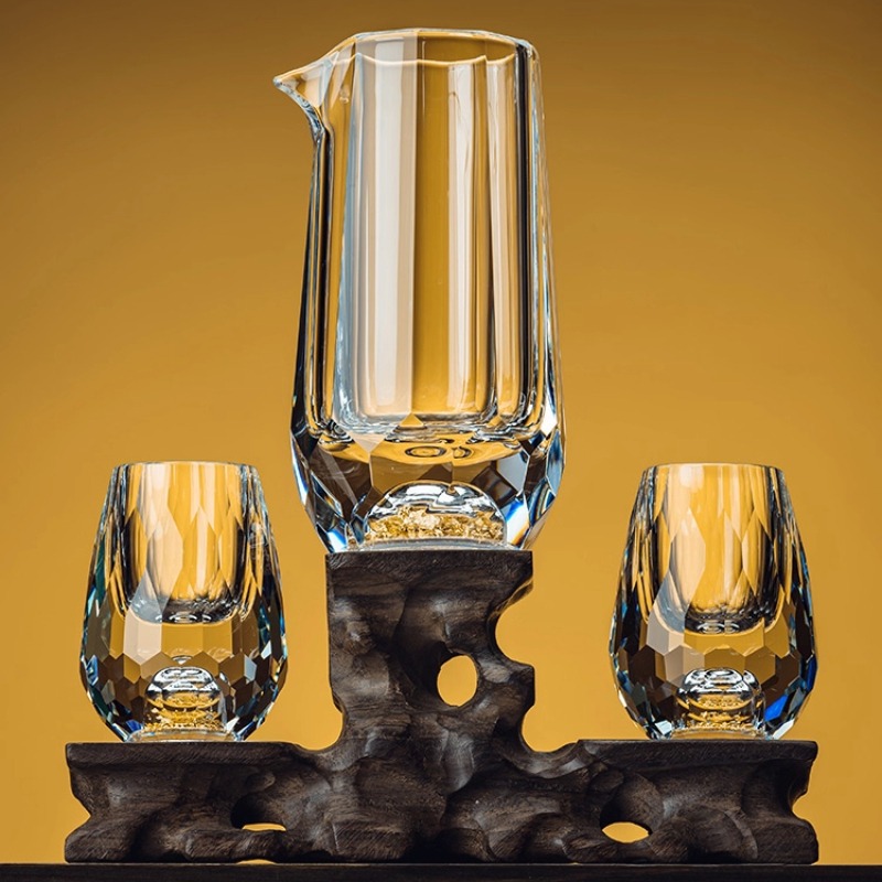 Crystal Diamond Cut Face Baiji - Wine Glass Set Crystal review and price
