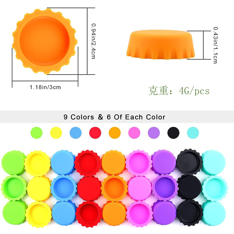 Novelty Sealing Caps 18 Pcs Si - Beer Wine Reus review and price