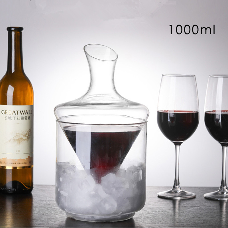 Ice Bucket Decanter Oblique Mo - Wine Glass Set Crystal review and price