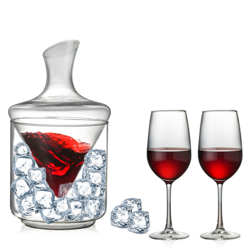 Ice Bucket Decanter Oblique Mo - Wine Glass Set Crystal review and price