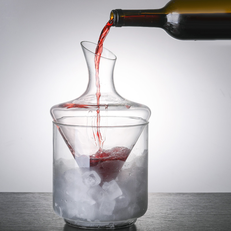 Ice Bucket Decanter Oblique Mo - Wine Glass Set Crystal review and price