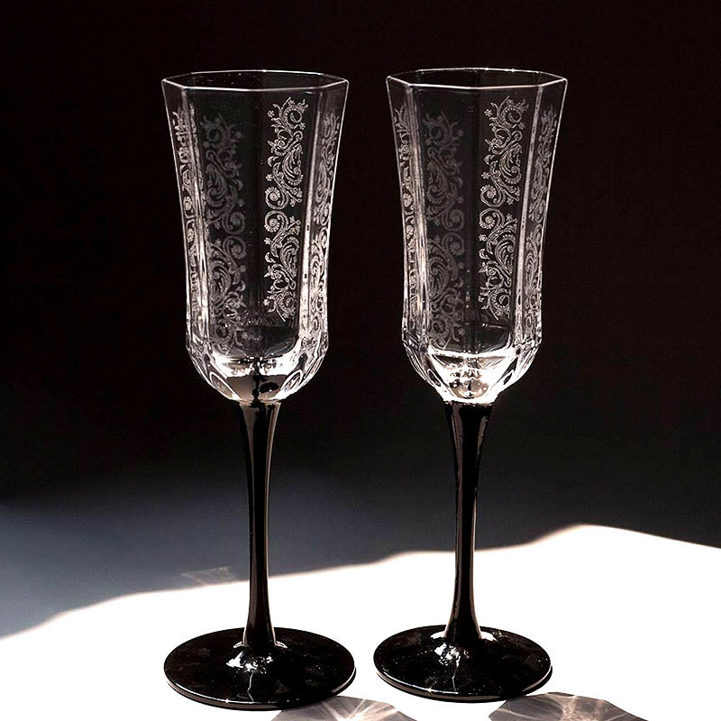 French Vintage Champagne Glass - Wine Glass Set Crystal review and price