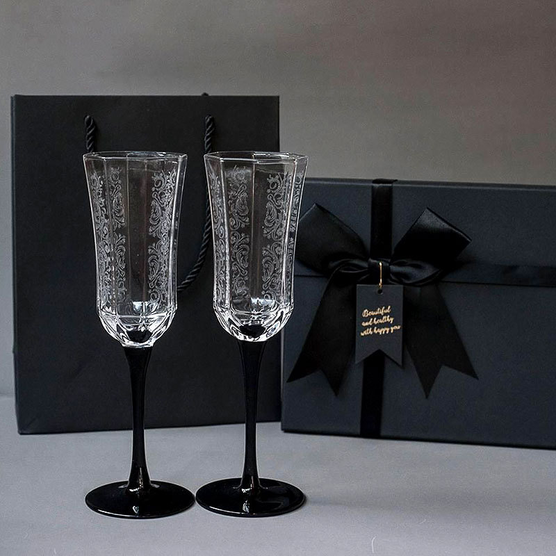 French Vintage Champagne Glass - Wine Glass Set Crystal review and price