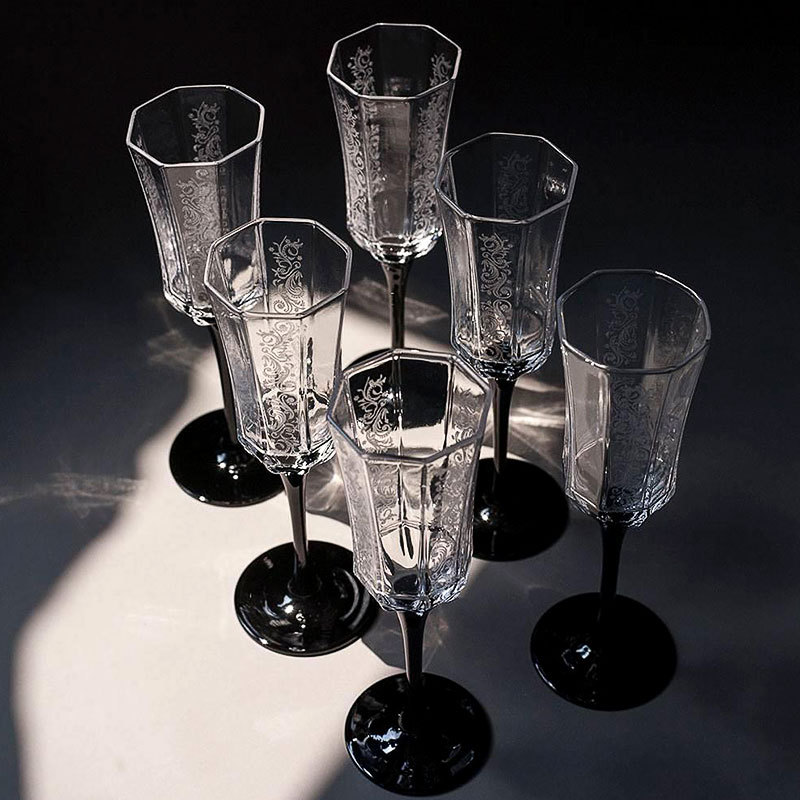 French Vintage Champagne Glass - Wine Glass Set Crystal review and price