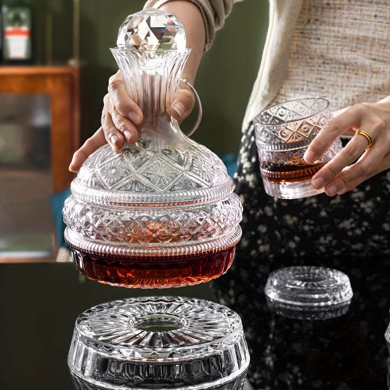 Crystal Wine Decanter Elegant  - Wine Glass Set Crystal review and price