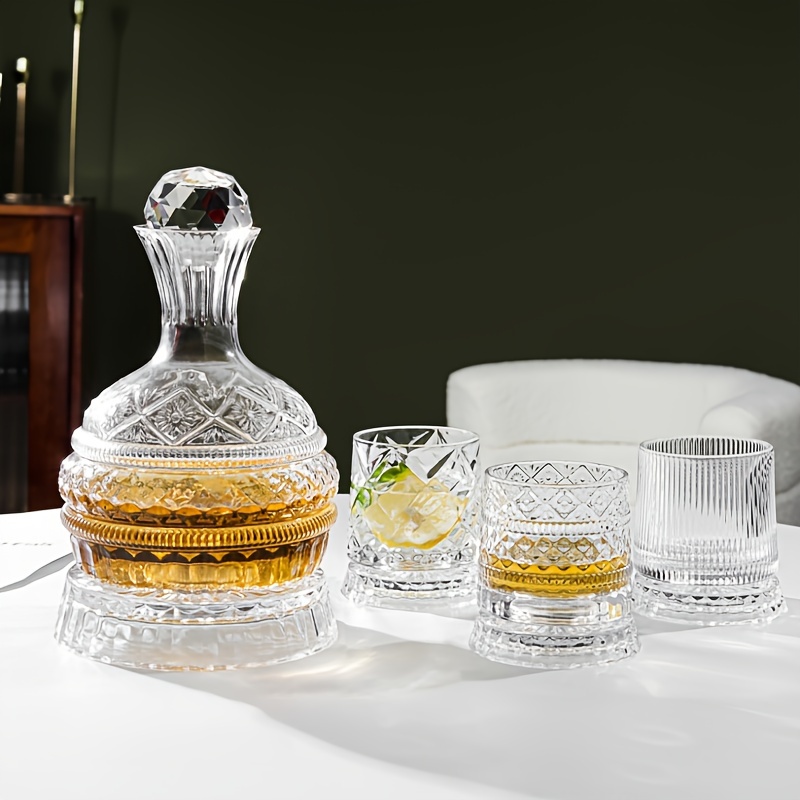 Crystal Wine Decanter Elegant  - Wine Glass Set Crystal review and price