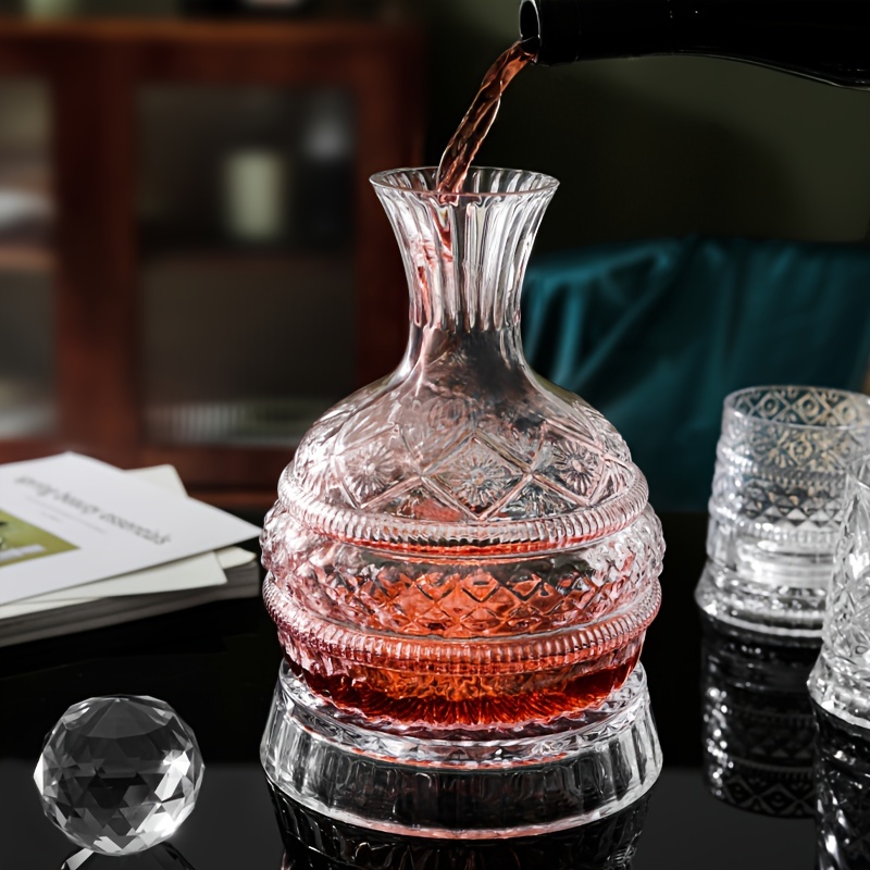 Crystal Wine Decanter Elegant  - Wine Glass Set Crystal review and price