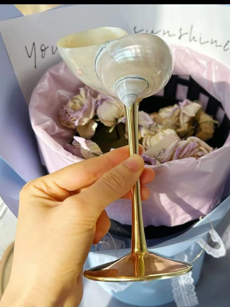 AhunderJiaz Retro Couple Seash - Wine Glass Set Crystal review and price