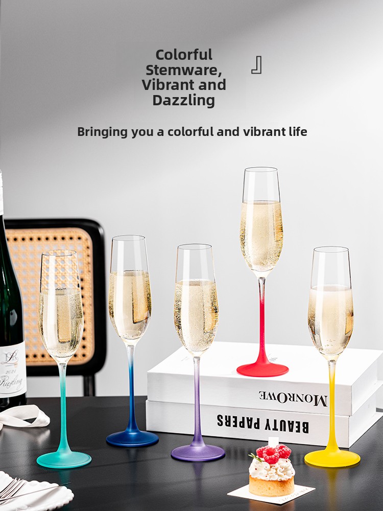 2026 New Champagne Glasses Set - Wine Glass Set Crystal review and price
