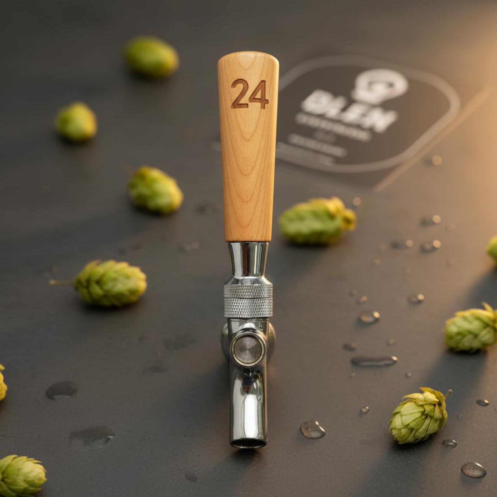 Short Wooden Beer Handle Solid - Wine To Beer review and price