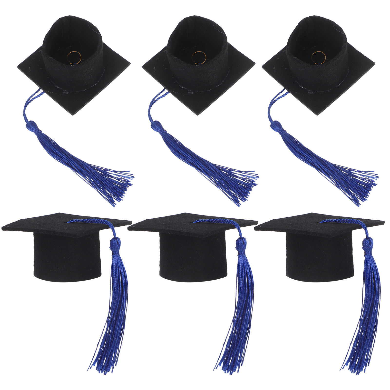 6Pcs Doctoral Wine Bottle Cap  - Wine Beer Hat review and price